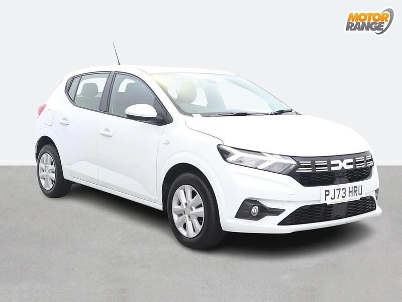 White Used 2023 Dacia Sandero Expression Hatchback | £12,795 (Fair price) - Image 1/4