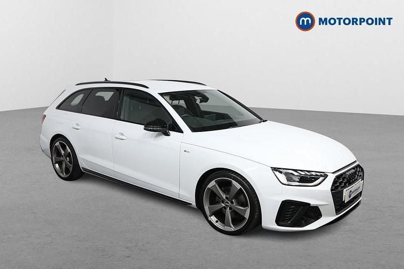 White Used 2021 Audi A4 Black Edition Estate | £23,749 (Fair price) - Image 1/4