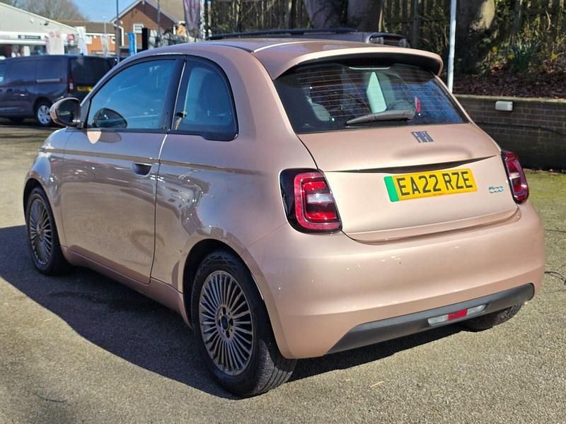 Used Fiat 500e Icon 86 kW (118 HP) 2022 Gold Hatchback