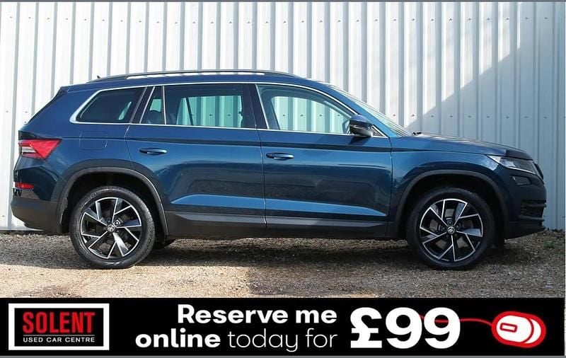 Used Skoda Kodiaq SE L 147 HP (108 kW) 2021 Blue SUV
