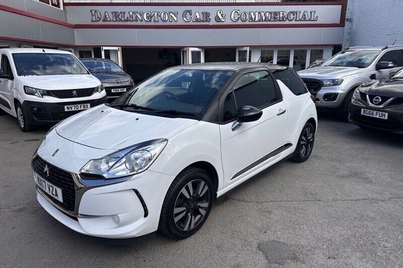 White Used 2017 DS Automobiles DS3 Chic Hatchback | £6,995 (Fair price) - Image 1/1