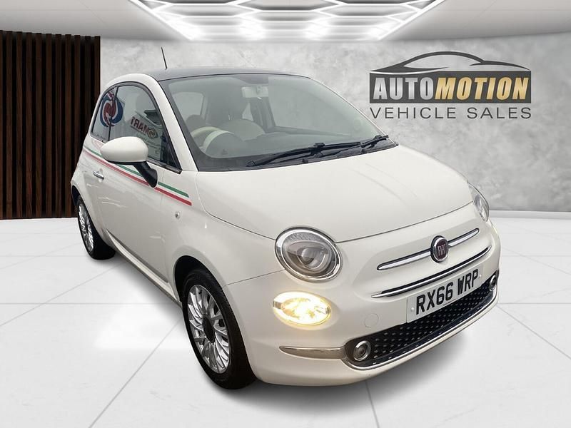 White Used 2016 Fiat 500 Lounge Hatchback | £5,995 (Fair price) - Image 1/4