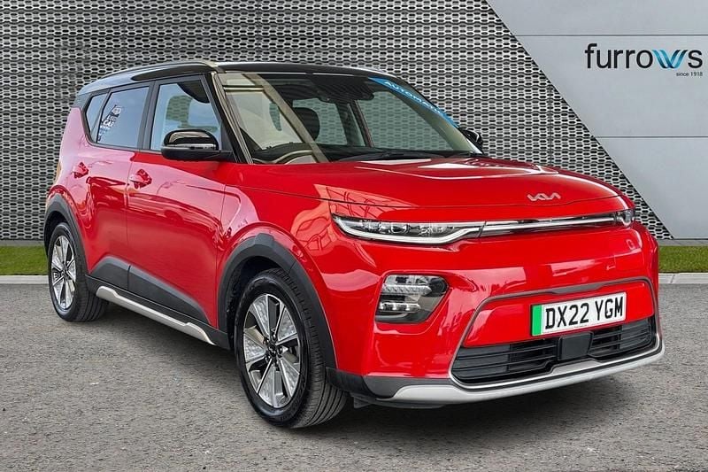 Red Used 2022 Kia Soul EV SUV | £16,690 (Fair price) - Image 1/4