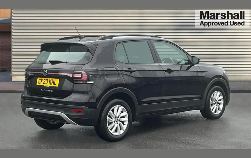 Used VW T-Cross Edition 110 HP (80 kW) 2023 Black SUV