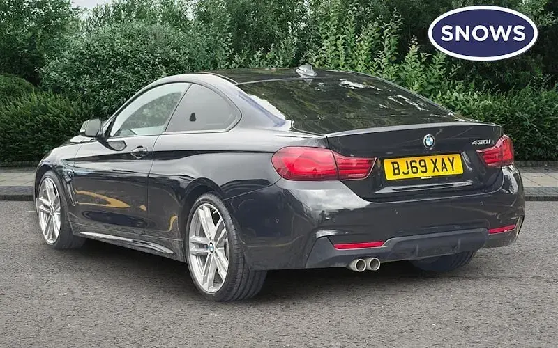 Used BMW 430 M Sport 252 HP (185 kW) 2020 Black Coupe