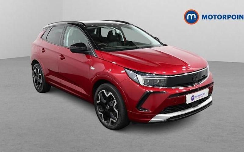Used Vauxhall Grandland X Ultimate 131 HP (96 kW) 2024 Red SUV