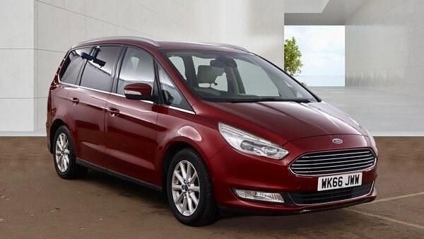 Usado Ford Galaxy Titanium X 180 HP (132 kW) 2016 Vermelho Monovolume