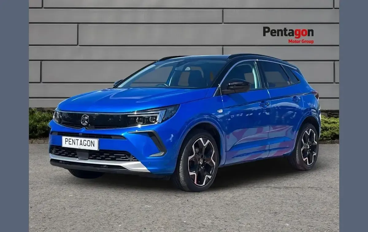 Used Vauxhall Grandland X Elite 128 HP (94 kW) 2022 Blue SUV