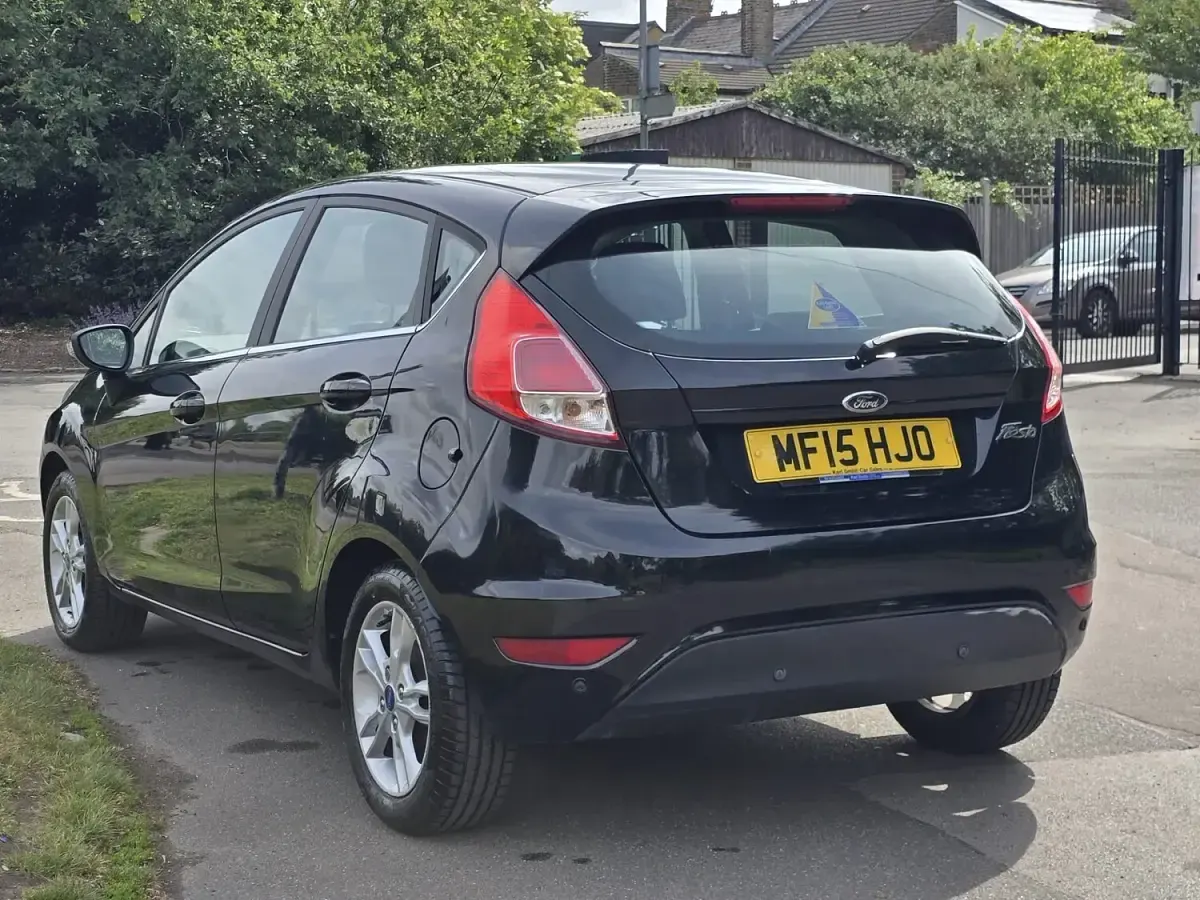 Used Ford Fiesta Zetec 2015 Black Hatchback