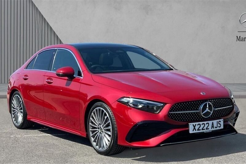 Black Used 2024 Mercedes A200 AMG Line Premium Plus Sedan | £29,697 - Image 1/4