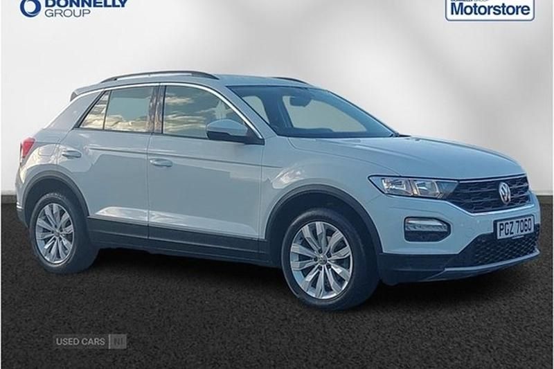 White Used 2020 VW T-Roc SE SUV | £17,295 (Good price) - Image 1/1