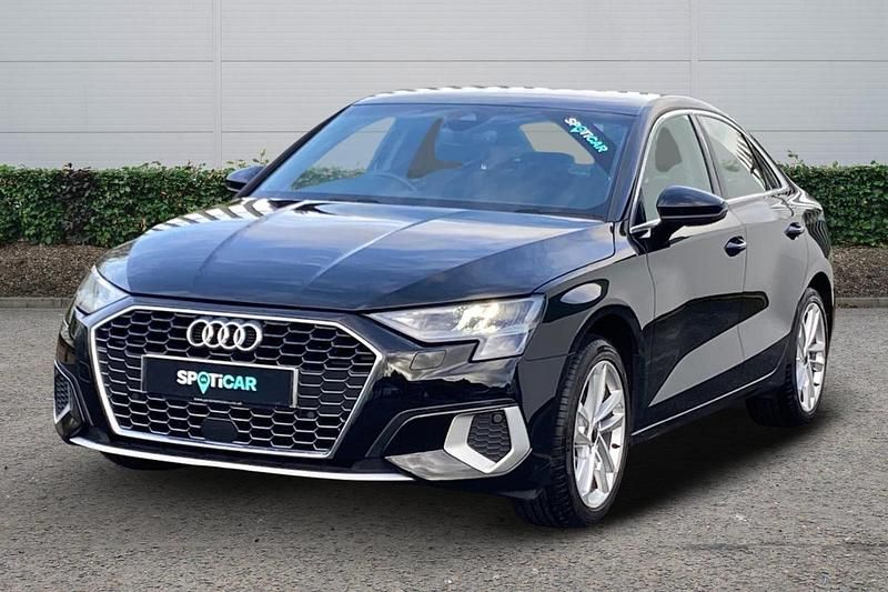 Black Used 2022 Audi A3 Sport Sedan | £20,990 (Good price) - Image 1/4