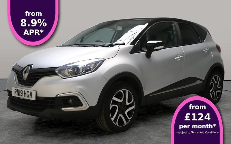 Silver/black Used 2019 Renault Captur Iconic SUV | £8,717 (Fair price) - Image 1/3