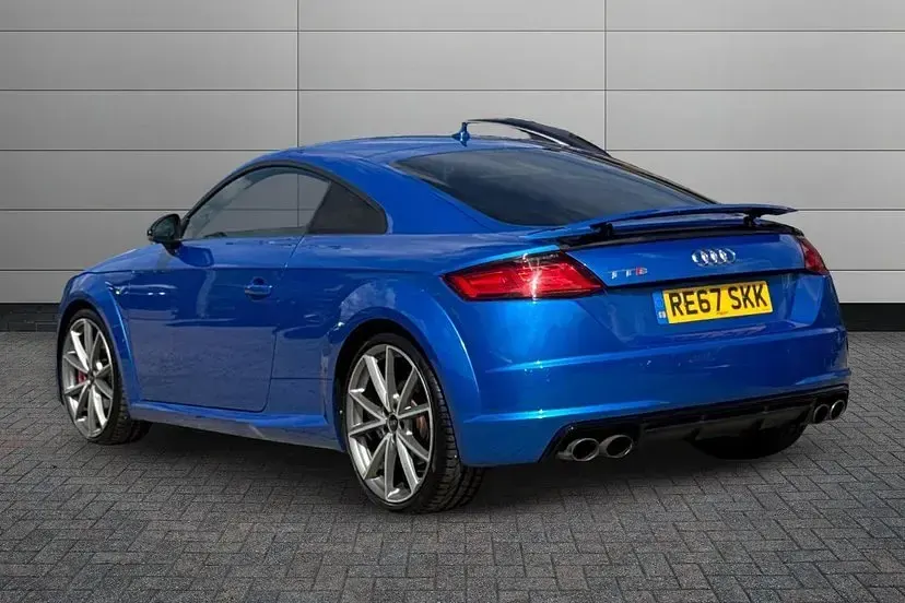 Used Audi TTS Black Edition 306 HP (225 kW) 2017 Ara blue Coupe