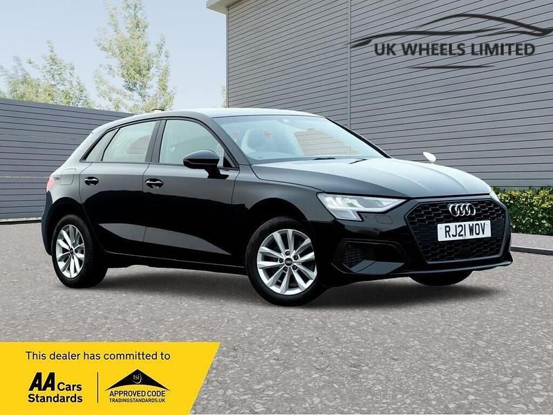 Used Audi A3 Sportback 2021 Black Hatchback