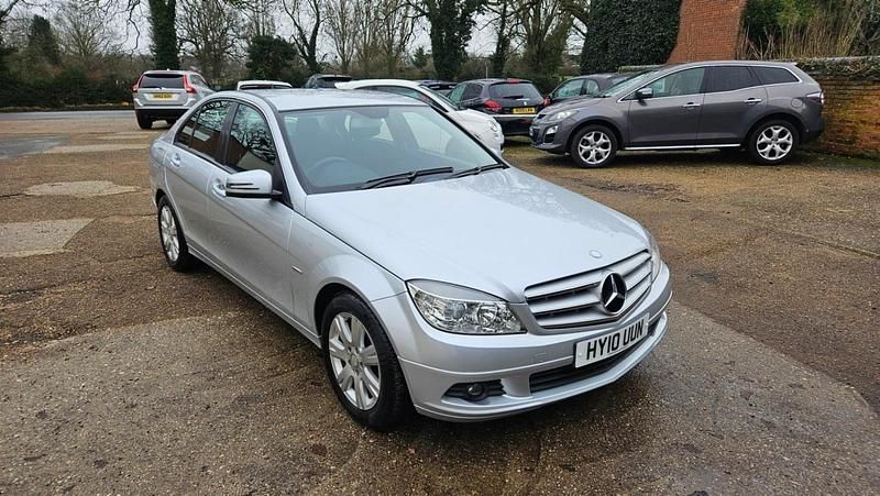Silver Used 2010 Mercedes C180 Executive Sedan | £3,995 (Fair price) - Image 1/4