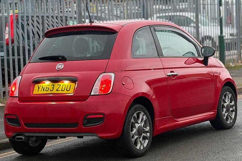 Used Fiat 500 S 69 HP (50 kW) 2013 Red Hatchback