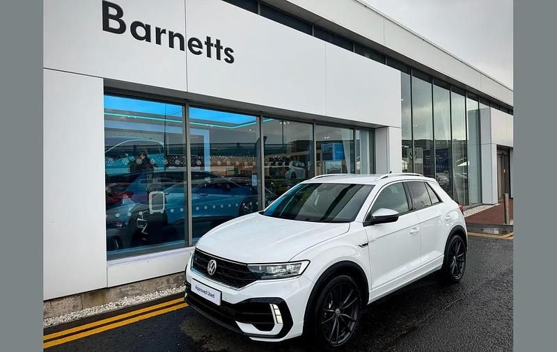 White Used 2020 VW T-Roc R SUV | £24,999 (Good price) - Image 1/4