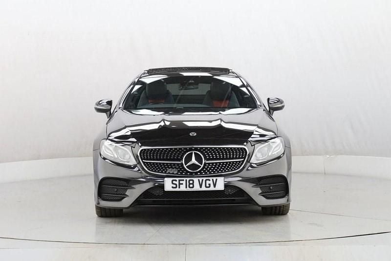 Used Mercedes E220 AMG Line Premium Plus 2018 Black Coupe