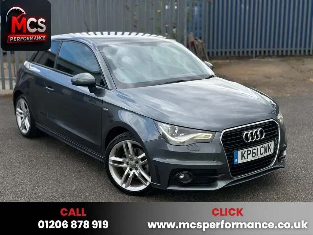 Used Audi A1 S-Line 122 HP (89 kW) 2011 Grey Hatchback