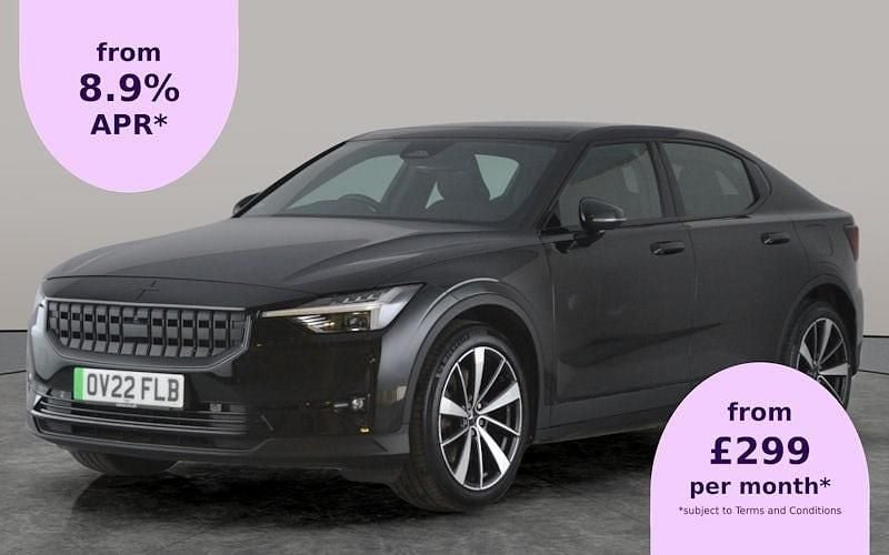 Black Used 2022 Polestar 2 Pilot Sedan | £20,816 (Good price) - Image 1/2
