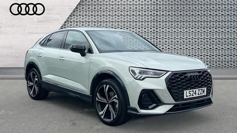 Dew silver Used 2024 Audi Q3 Sportback Black Edition SUV | £39,270 (Expensive) - Image 1/4
