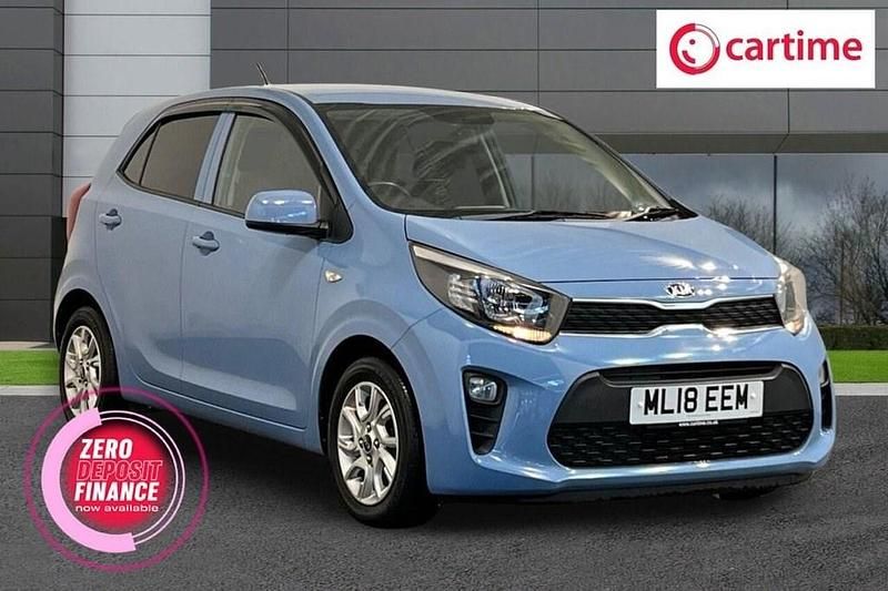 Blue Used 2018 Kia Picanto Hatchback | £7,299 (Good price) - Image 1/4