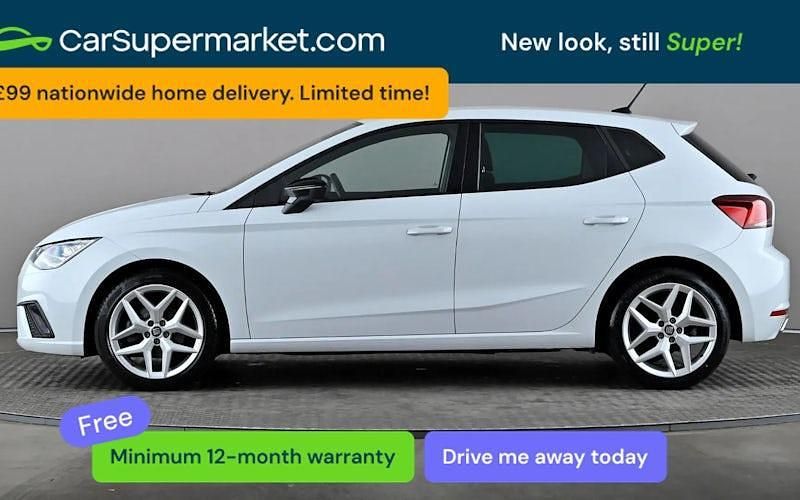 Used Seat Ibiza FR 110 HP (80 kW) 2021 White Hatchback