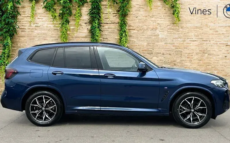 Used BMW X3 M Sport 184 HP (135 kW) 2023 Blue SUV