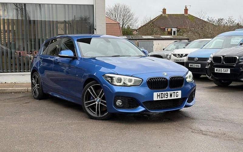 Used BMW 118 M Sport 136 HP (100 kW) 2019 Blue Hatchback