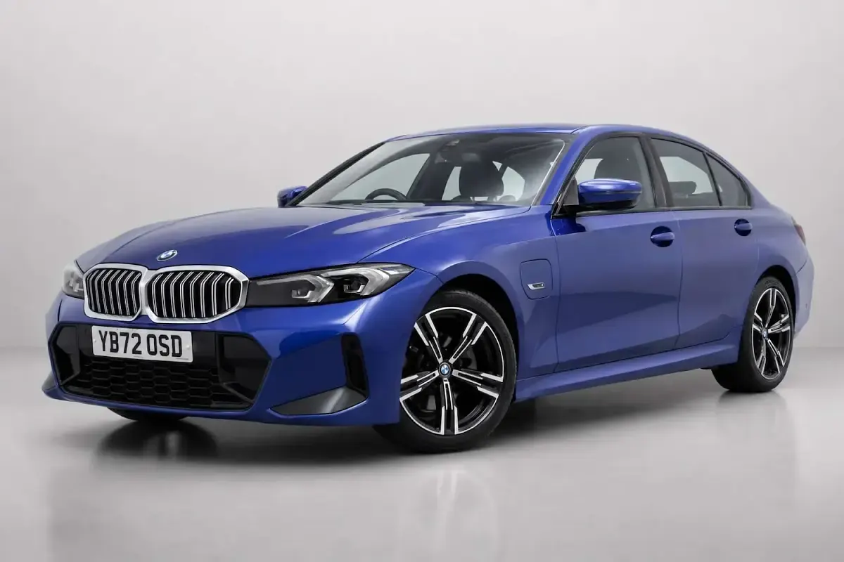 Used BMW 330e M Sport 292 HP (214 kW) 2023 Blue Sedan