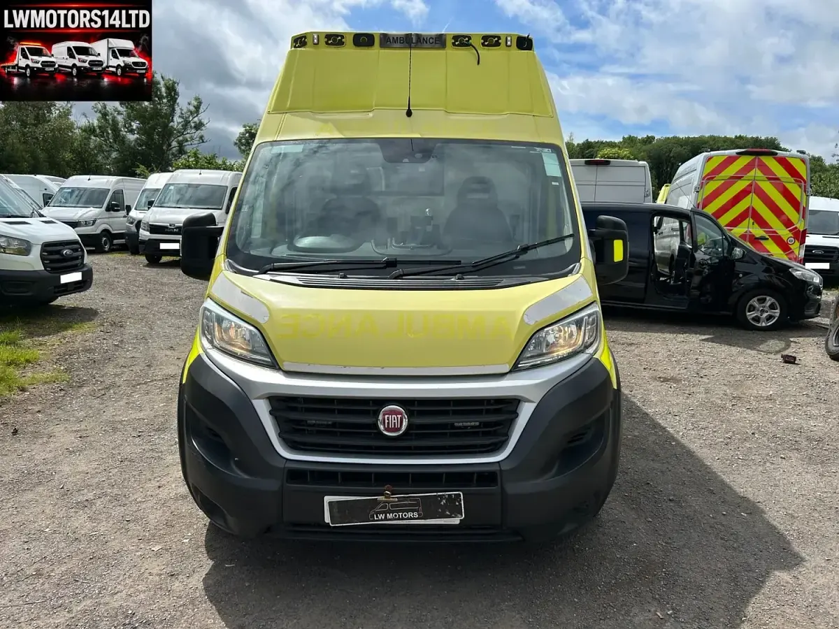 Used Fiat Ducato 2018 Yellow Van