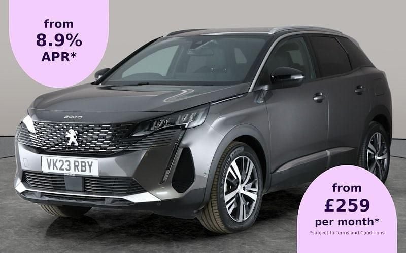 Used 2023 Peugeot 3008 Allure+ Estate | £18,387 (Good price) - Image 1/2
