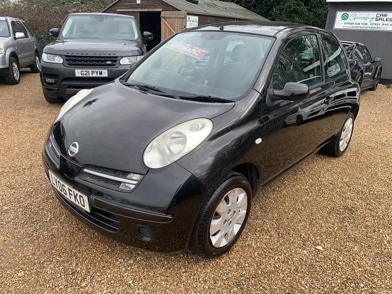 Used Nissan Micra SE 79 HP (58 kW) 2006 Black Hatchback