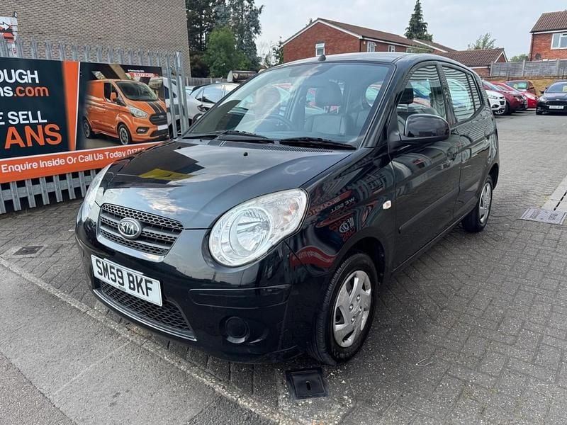Used Kia Picanto 60 HP (44 kW) 2009 Black Hatchback