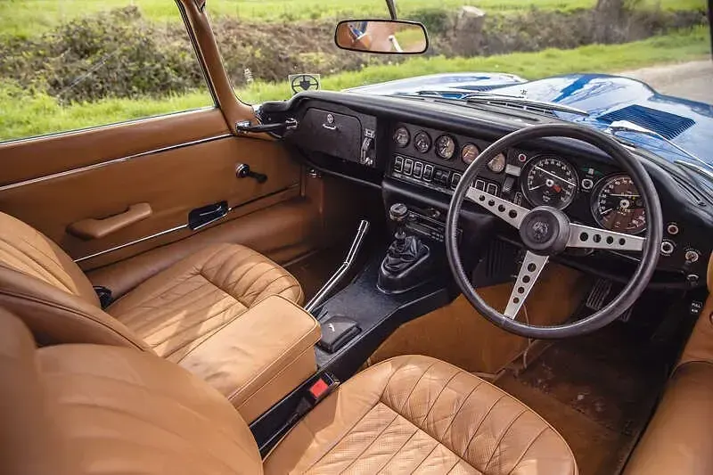 Usado Jaguar E-Type 272 CV (200 kW) 1973 Azul