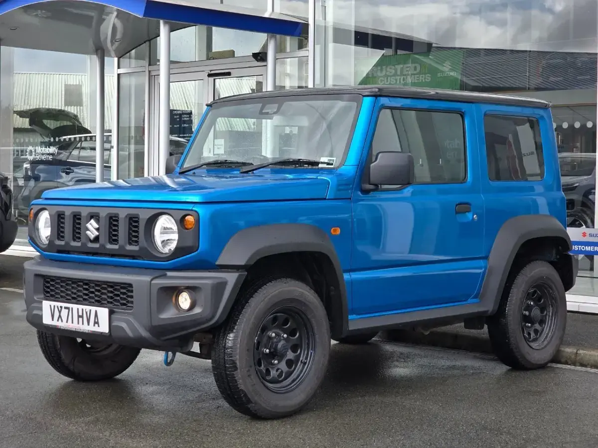 Used Suzuki Jimny 102 HP (75 kW) 2021 Blue SUV