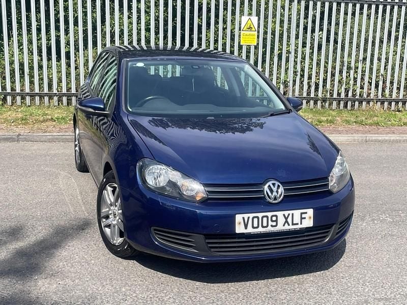 Blue Used 2009 VW Golf VI SE Hatchback | £1,690 (Fair price) - Image 1/4