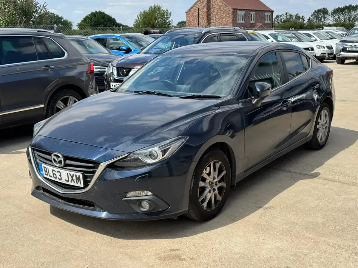 Used Mazda 3 150 HP (110 kW) 2014 Blue Sedan