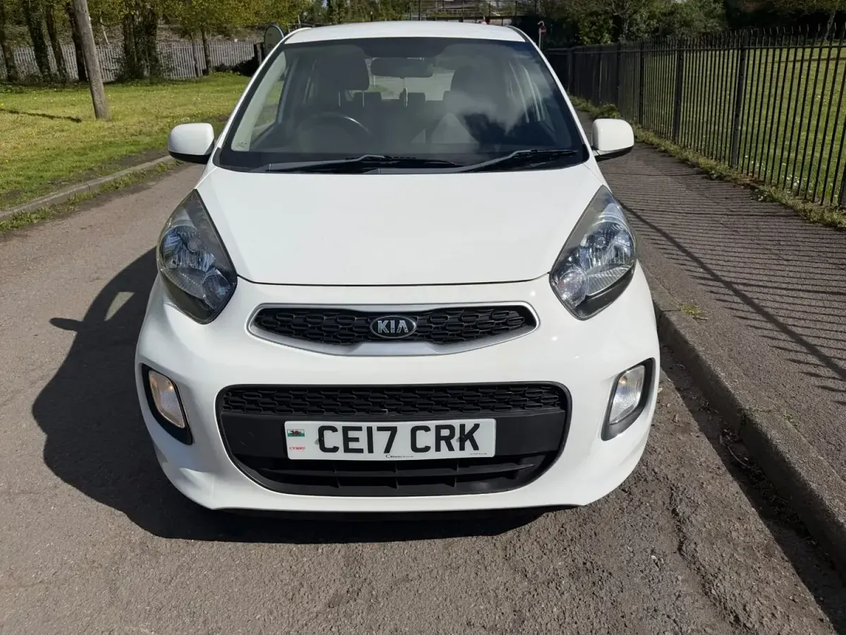Używany Kia Picanto Air 65 KM (47 kW) 2017 Biały Hatchback