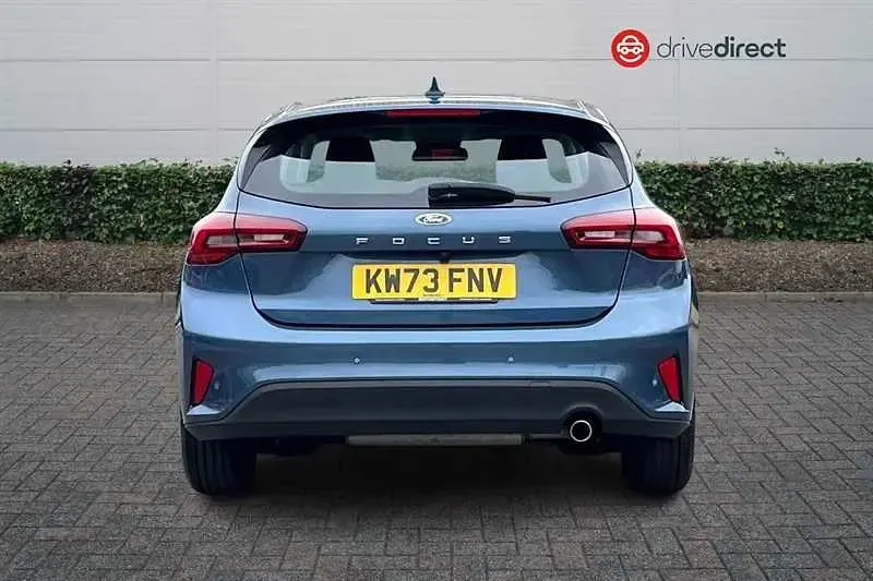 Used Ford Focus Titanium 125 HP (91 kW) 2024 Blue Hatchback