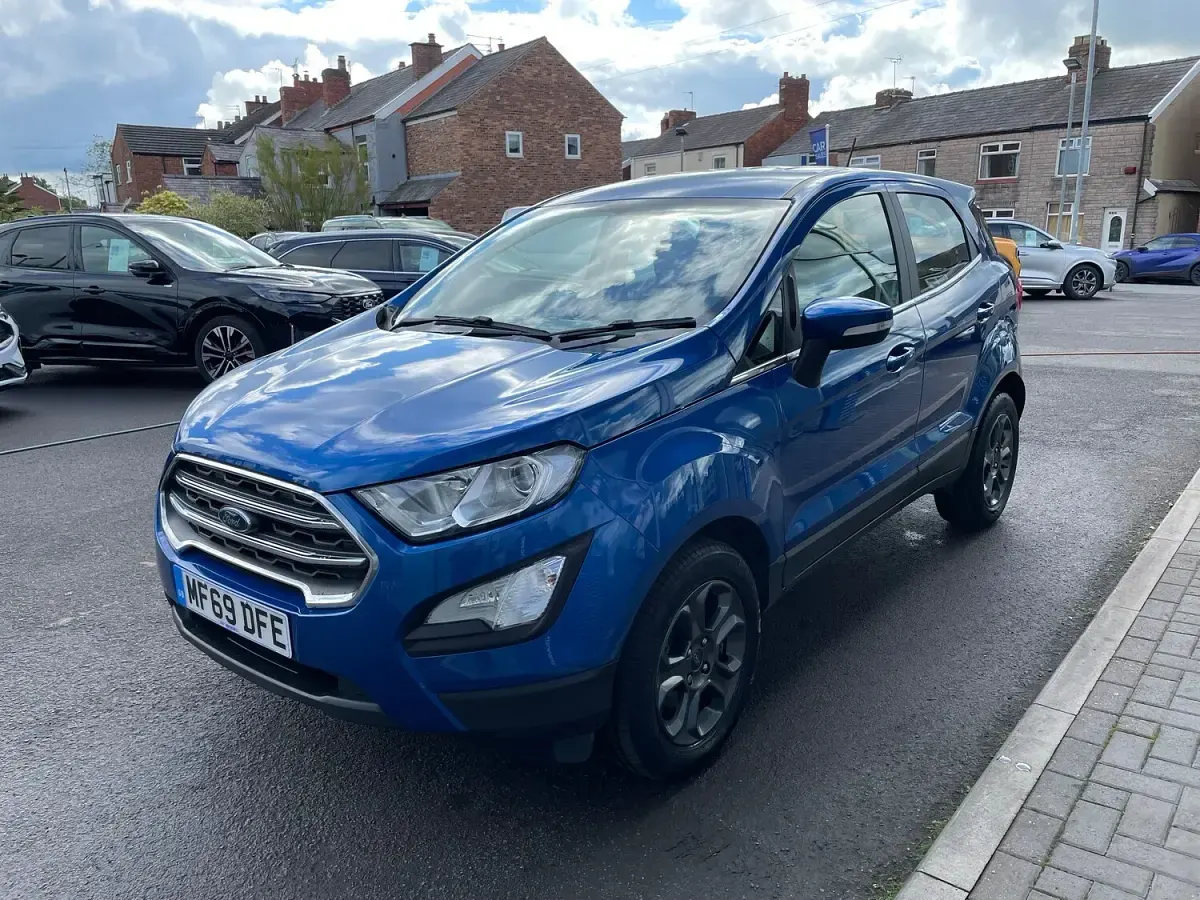 Used Ford Ecosport Zetec 100 HP (73 kW) 2019 Blue SUV