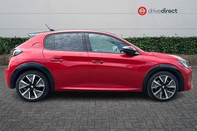 Used Peugeot e-208 GTi 100 kW (136 HP) 2020 Red Hatchback