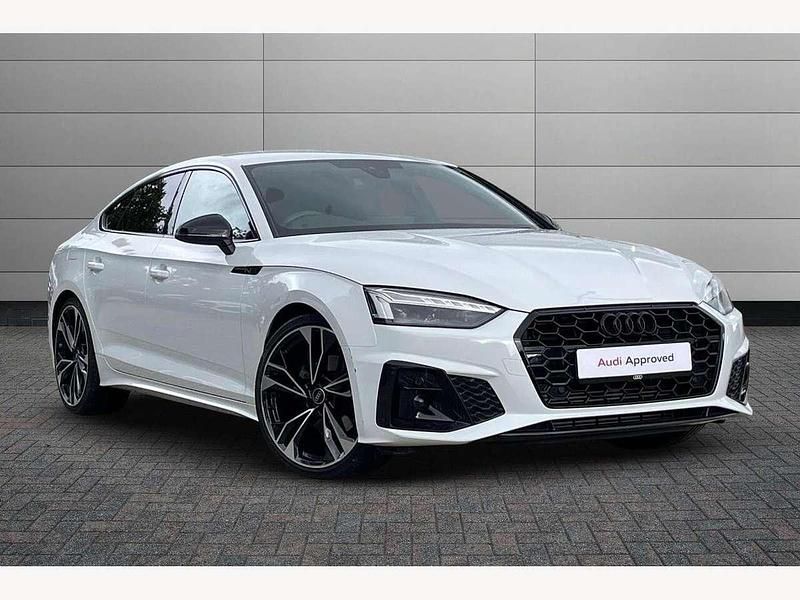 White Used 2022 Audi A5 Sportback Black Edition Hatchback | £29,950 (A bit pricey) - Image 1/4