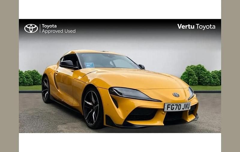 Used Toyota Supra 335 HP (246 kW) 2020 Yellow Coupe