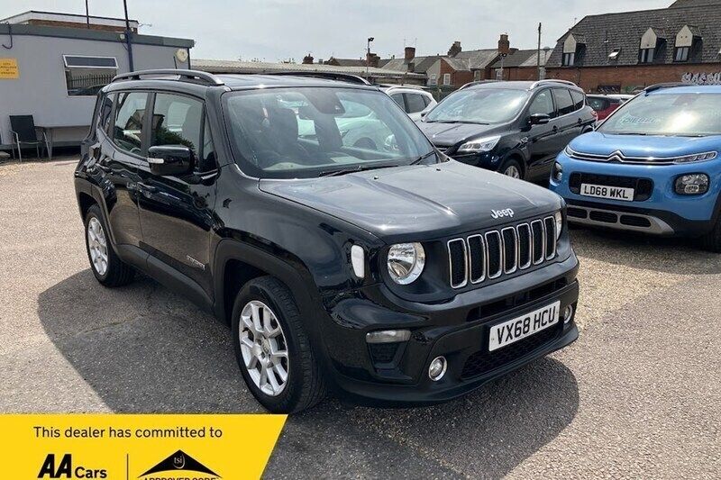 Black Used 2018 Jeep Renegade Longitude SUV | £10,695 (Fair price) - Image 1/1