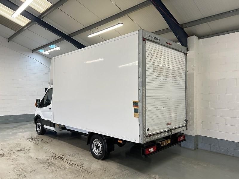 Used Ford Transit 130 HP (95 kW) 2019 White Cabriolet