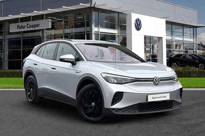 Silver Used 2022 VW ID.4 Pure SUV | £17,895 (Fair price) - Image 1/4