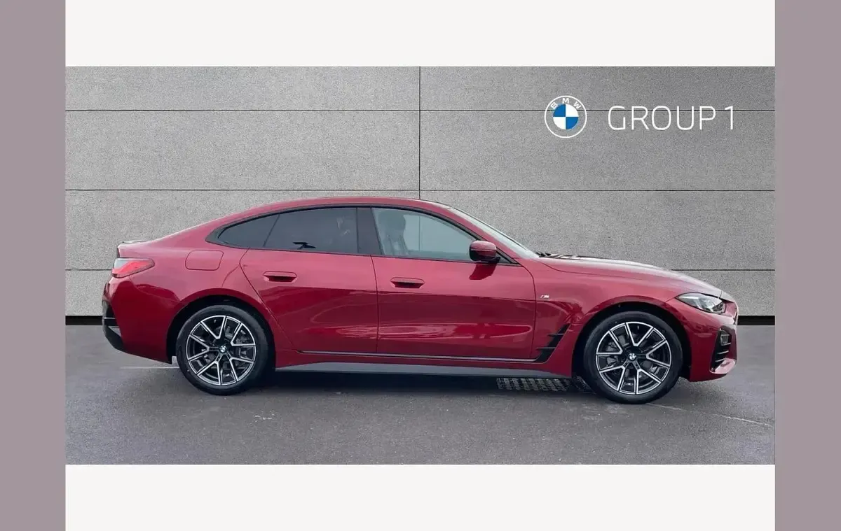 New BMW 420 M Sport 180 HP (132 kW) 2026 Red Coupe