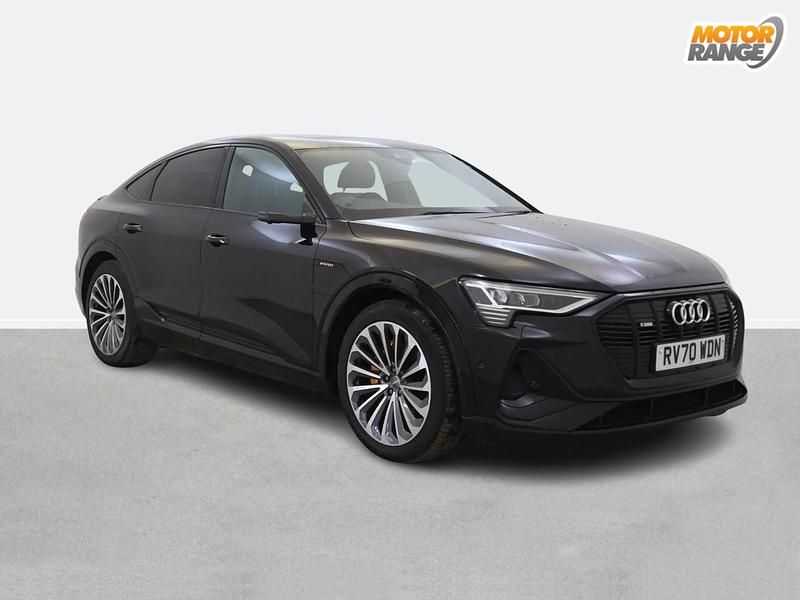 Black Used 2020 Audi e-tron Advanced SUV | £25,895 - Image 1/4